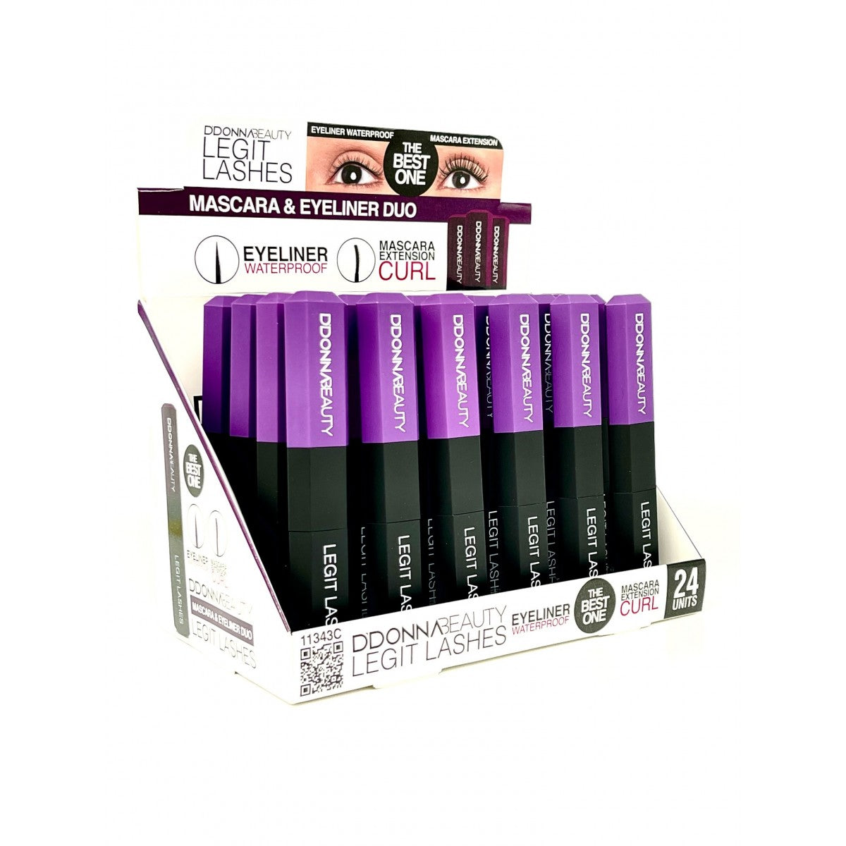 Máscara de Pestañas+Eyeliner Dúo
