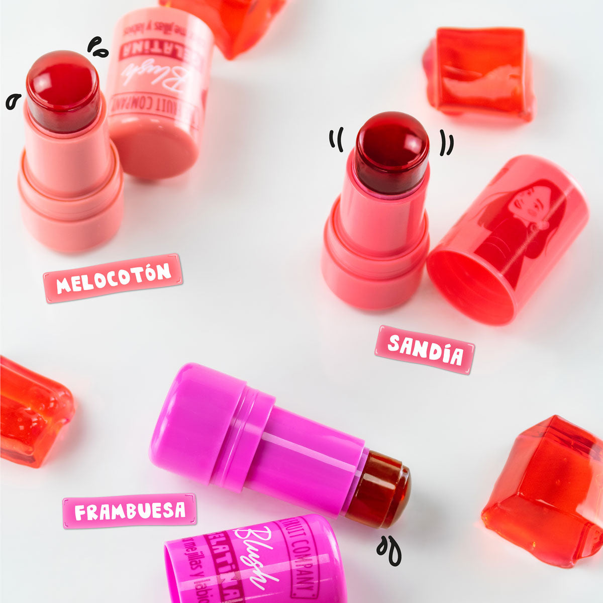 Blush Gelatina Labios y Mejillas