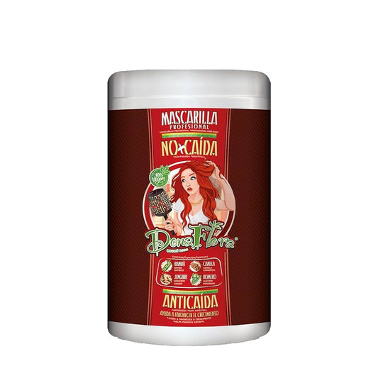 Mascarilla Profesional 1000 ml Anti Caída Dona Flora.