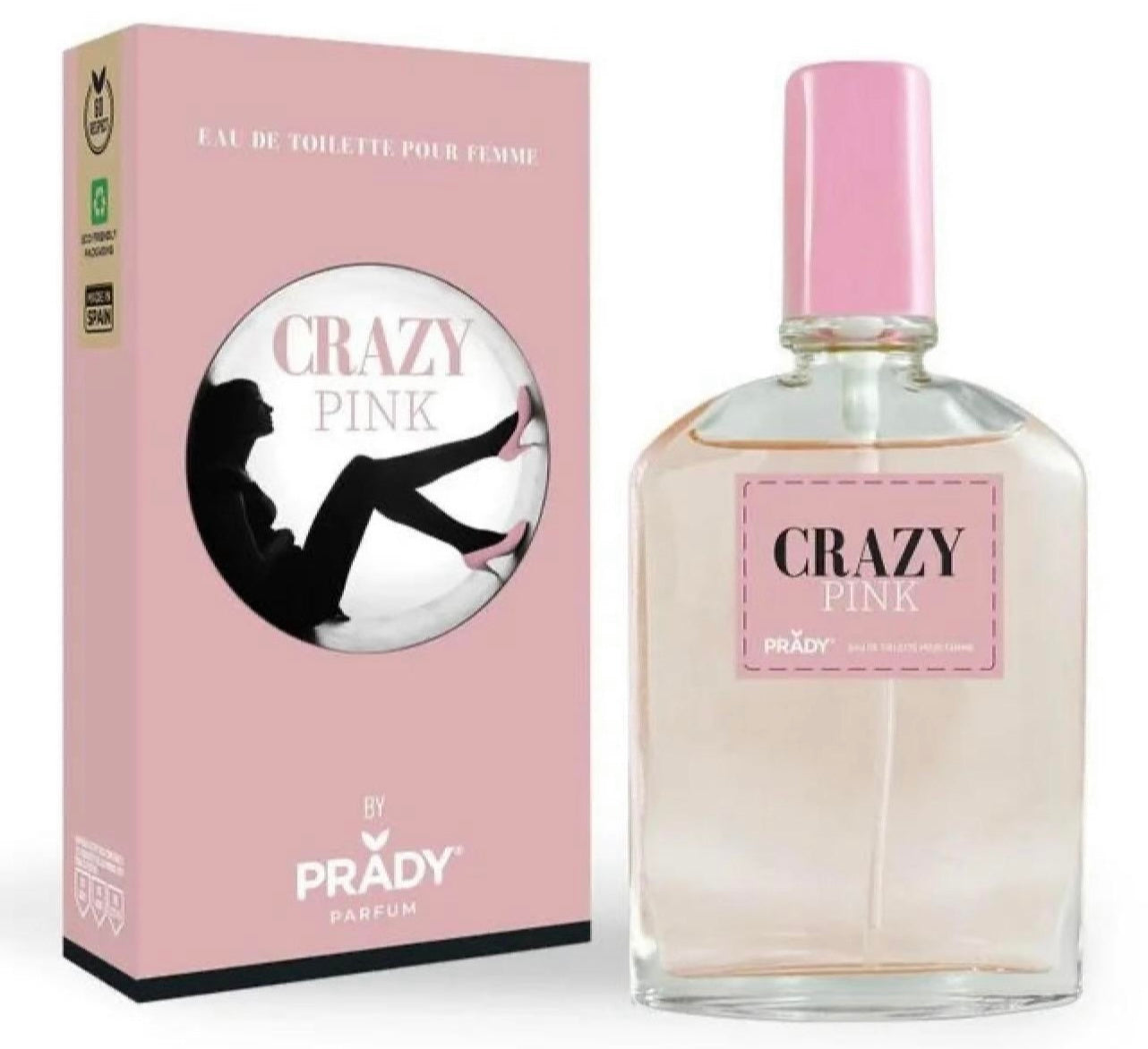 Colonia Inspiración Tacón Rosa 100 ml Prady Mujer.