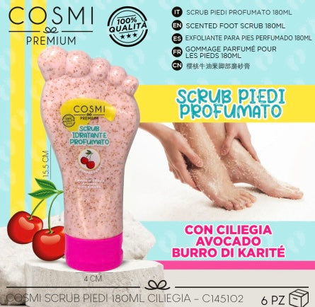 Exfoliante De Cereza Para Pies.