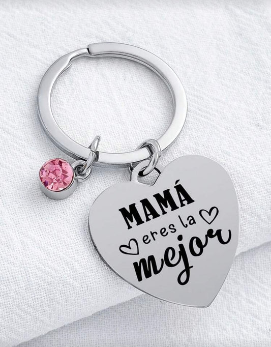 Llavero Mamá Eres La Mejor.