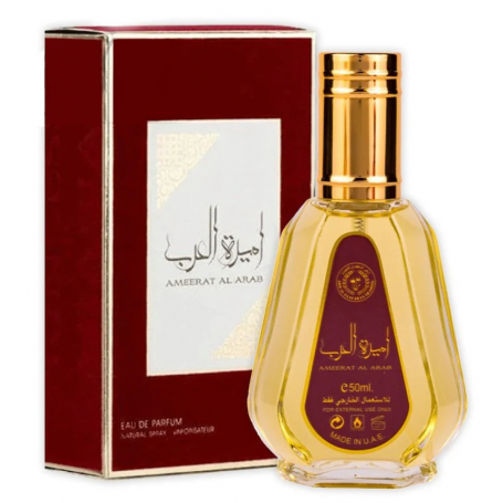 Perfume Árabe Mujer, 50 ml Princesa de Arabia Roja.