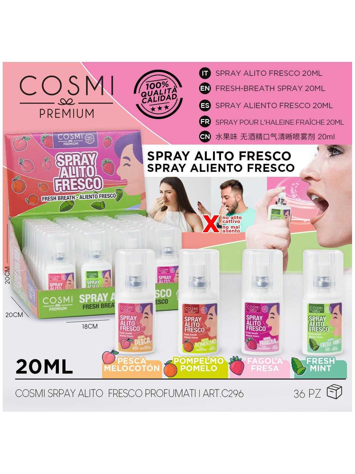 Spray Aliento Fresco